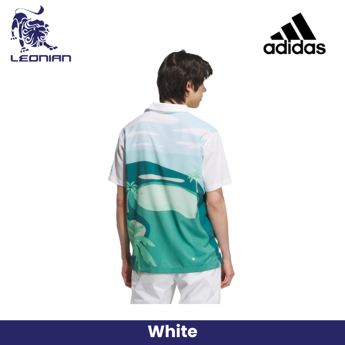 Adidas Playgreen All Over Print Polo