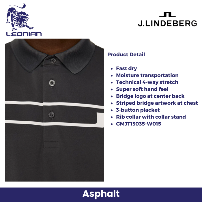 J.Lindeberg Klas Polo Men's Golf Shirt