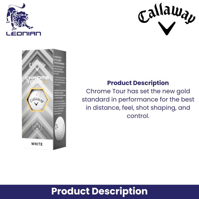 Callaway Chrome Tour Triple Diamond Golf Ball 2025