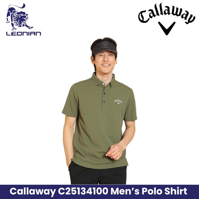 Callaway C25134100 Men's Short Sleeve Polo Shirt
