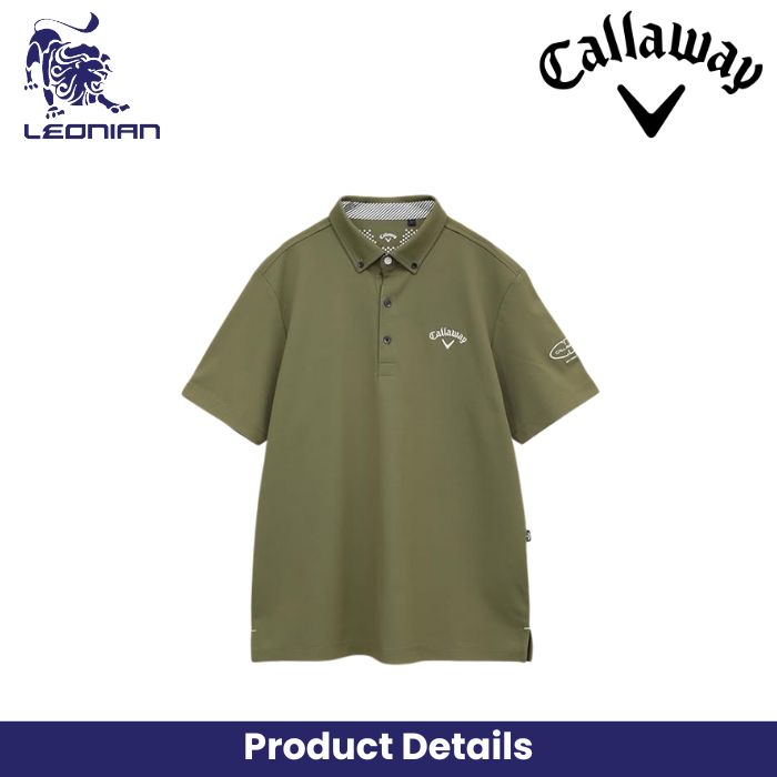 Callaway C25134100 Men's Short Sleeve Polo Shirt