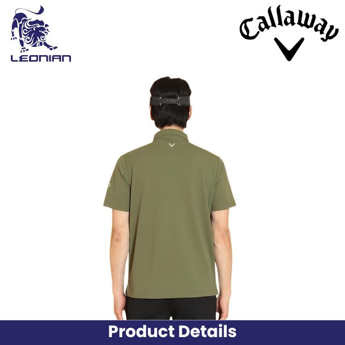 Callaway C25134100 Men's Short Sleeve Polo Shirt