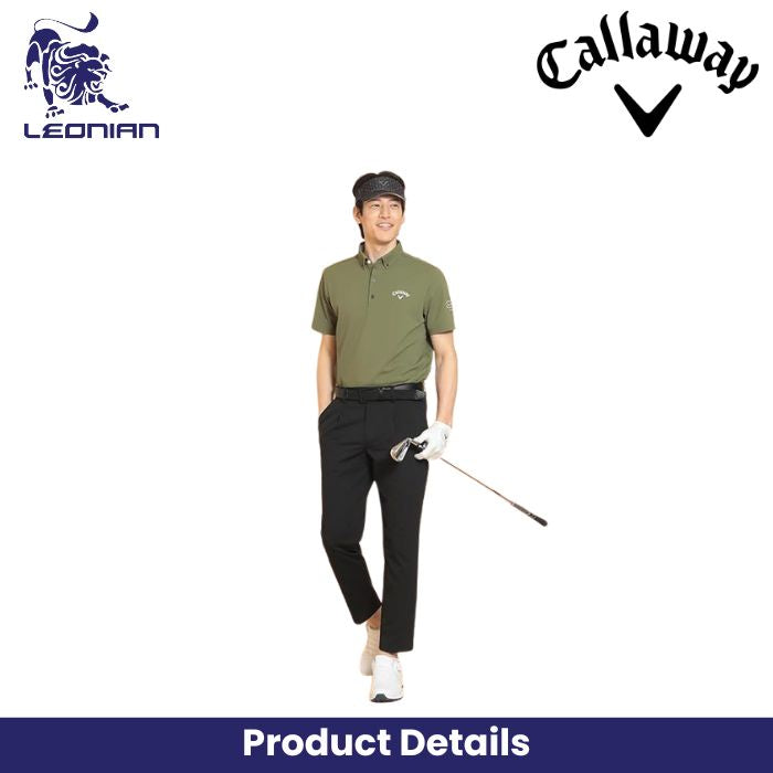 Callaway C25134100 Men's Short Sleeve Polo Shirt