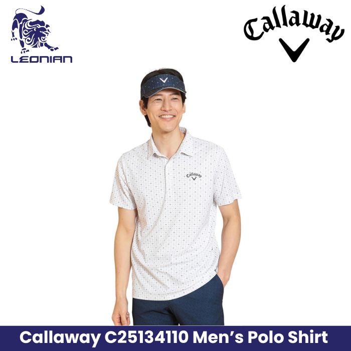 Callaway C25134110 Men's Short Sleeve Polo Shirt
