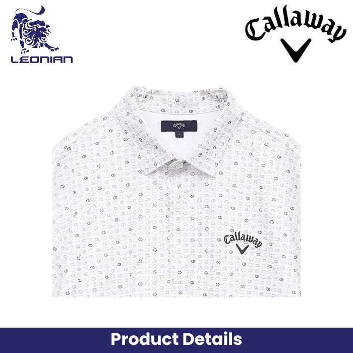Callaway C25134110 Men's Short Sleeve Polo Shirt