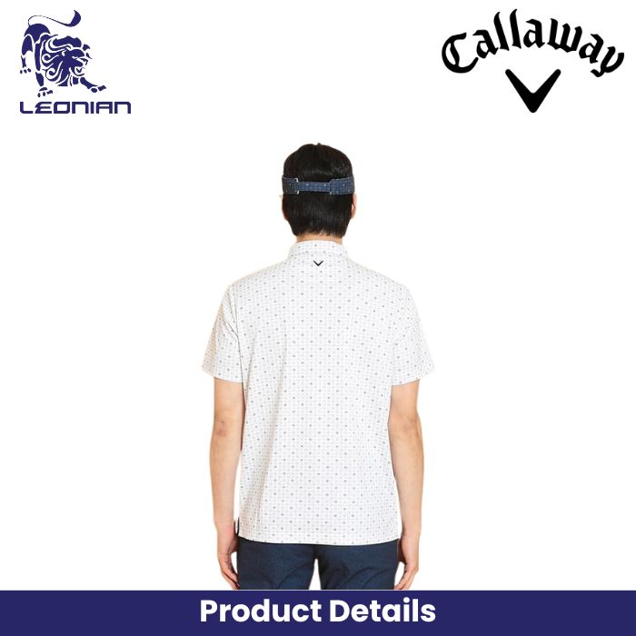 Callaway C25134110 Men's Short Sleeve Polo Shirt