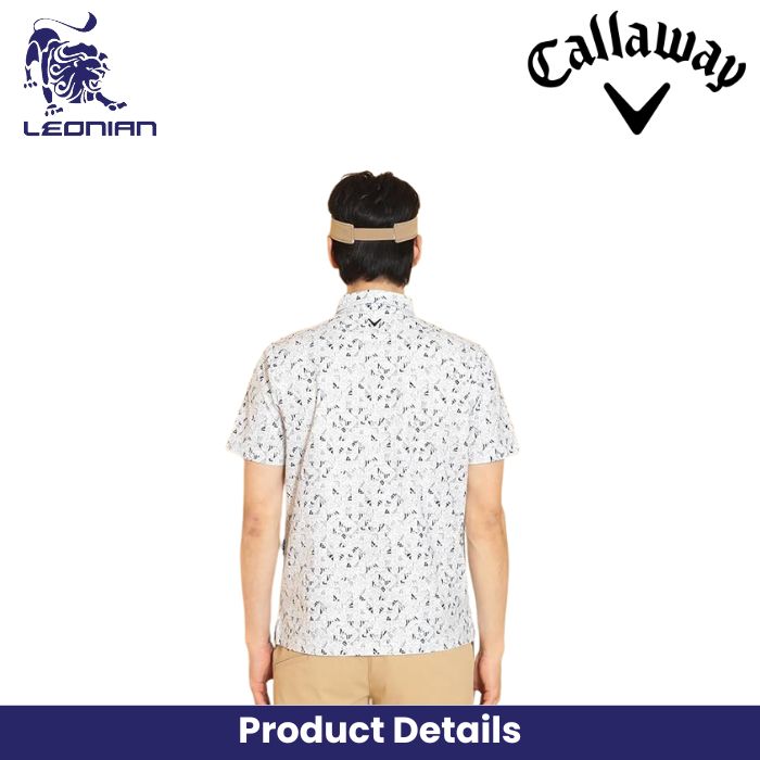 Callaway C25134111 Men's Short Sleeve Polo Shirt
