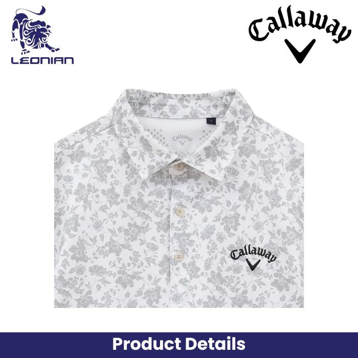 Callaway C25134112 Men's Short Sleeve Polo Shirt