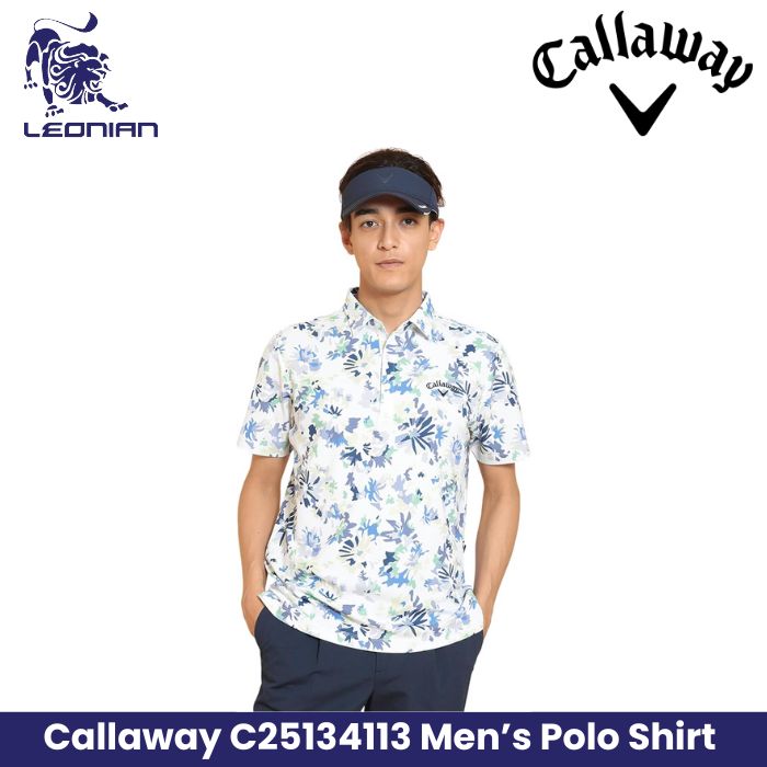 Callaway C25134113 Men's Short Sleeve Polo Shirt