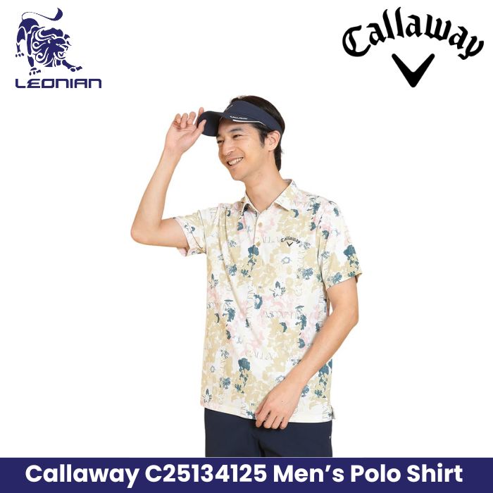 Callaway C25134125 Men's Short Sleeve Polo Shirt