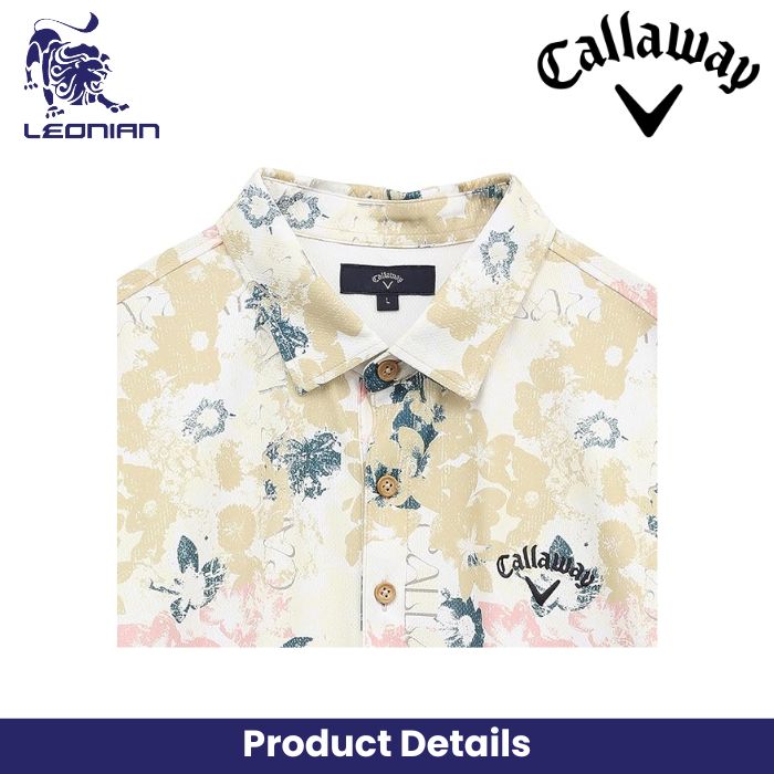 Callaway C25134125 Men's Short Sleeve Polo Shirt