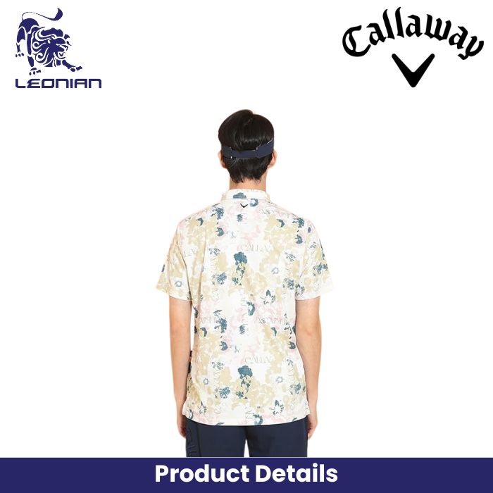 Callaway C25134125 Men's Short Sleeve Polo Shirt