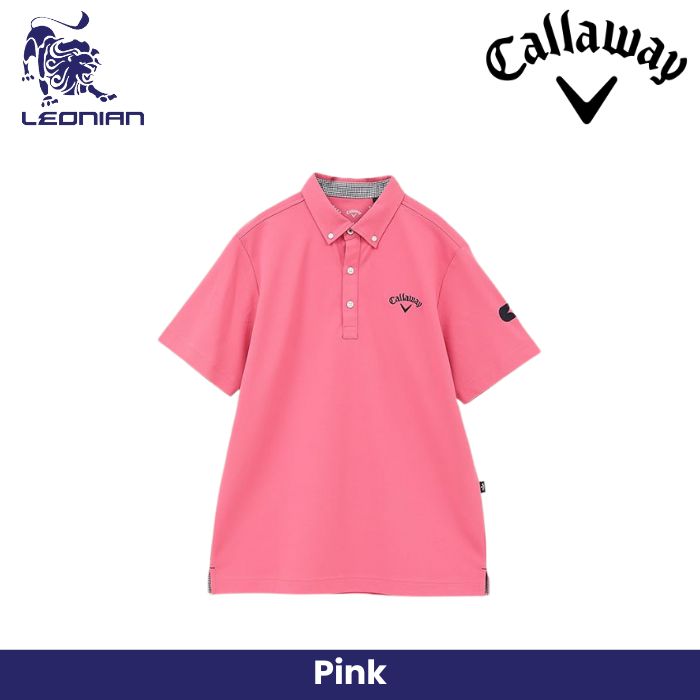 Callaway C24134100 Men's Short Sleeve Polo Shirt