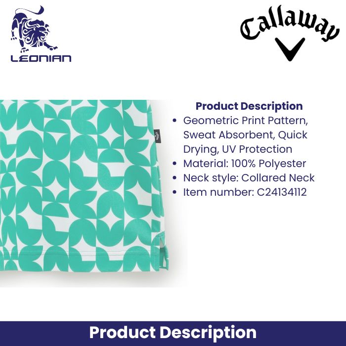 Callaway C24134112 Men's Short Sleeve Polo Shirt