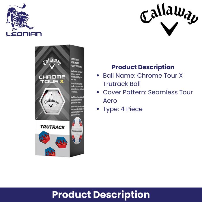Callaway Chrome Tour X Trutrack Golf Ball