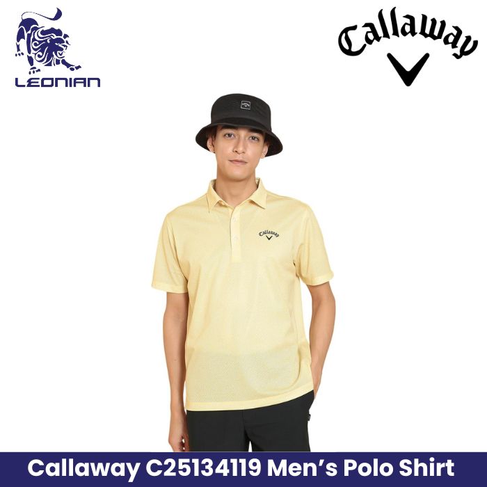 Callaway C25134119 Men's Short Sleeve Polo Shirt