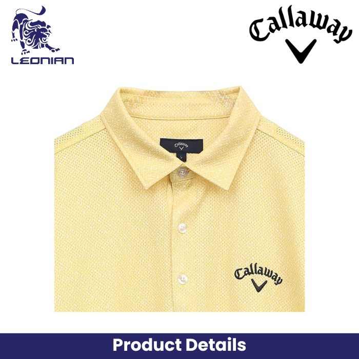 Callaway C25134119 Men's Short Sleeve Polo Shirt