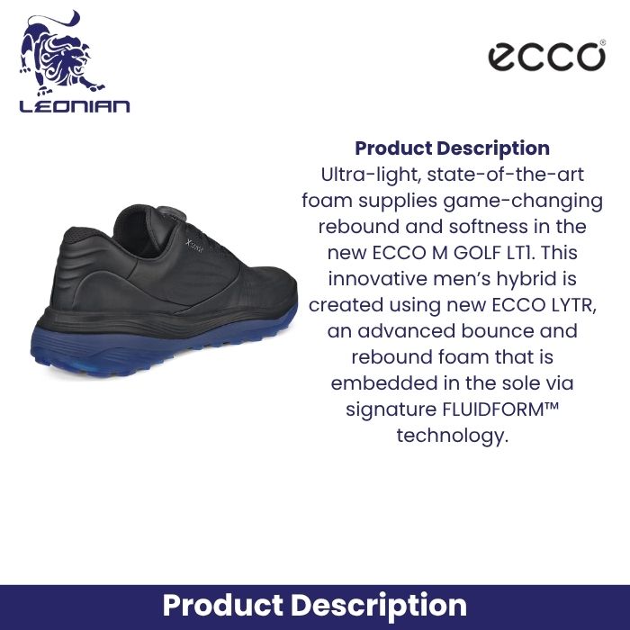 Ecco Golf Lt1 BOA Men's Golf Shoes