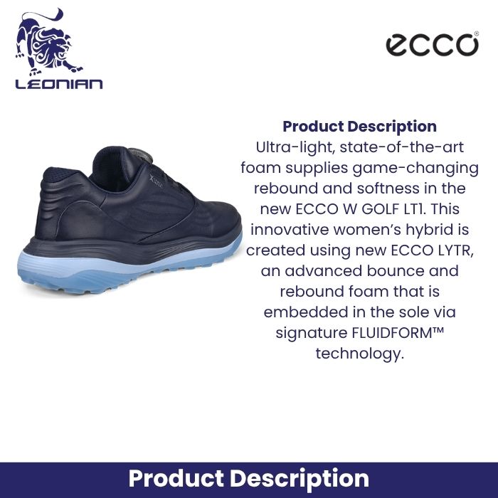 Ecco Golf Lt1 BOA Women's Golf Shoes
