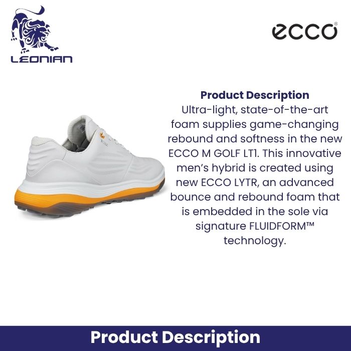Ecco Golf Lt1 Men's Golf Shoes