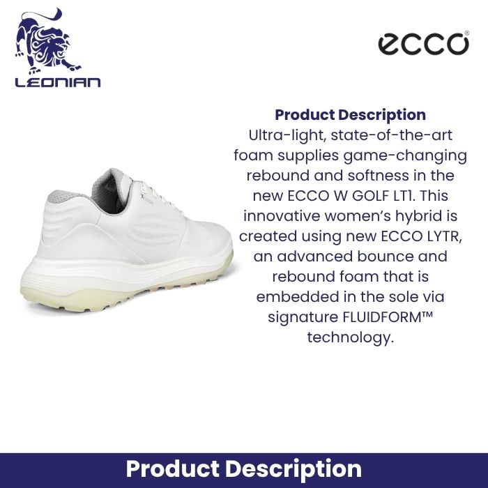 Ecco Golf Lt1 Women's Golf Shoes