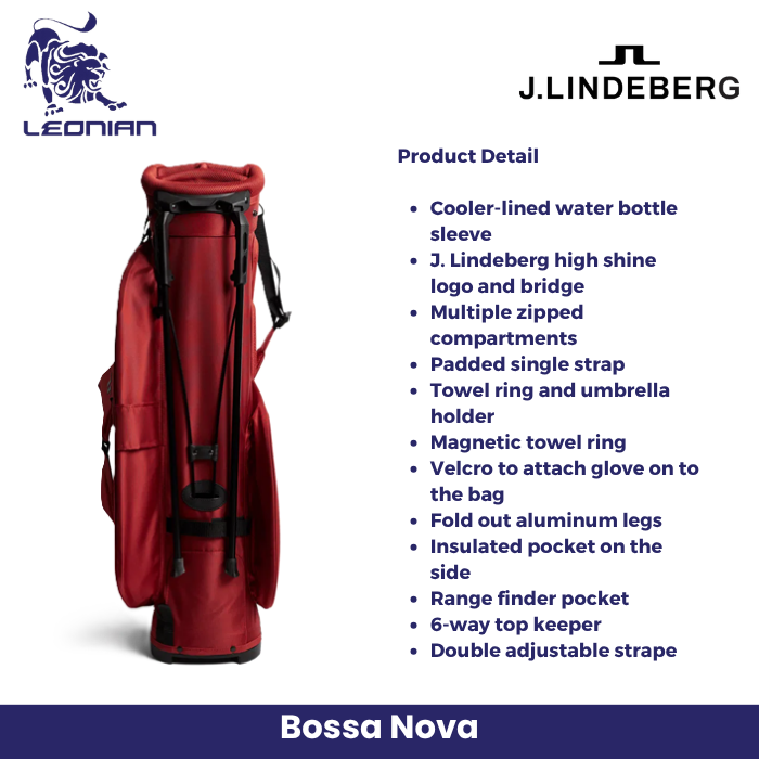 J.Lindeberg JL Flare Golf Bag