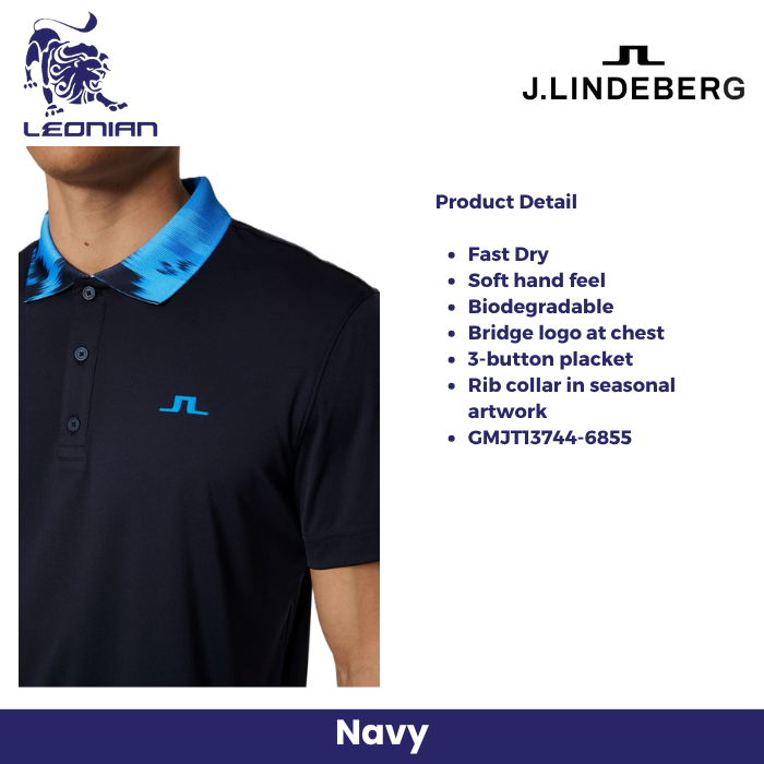 J.Lindeberg Glen Polo Men's Golf Shirt