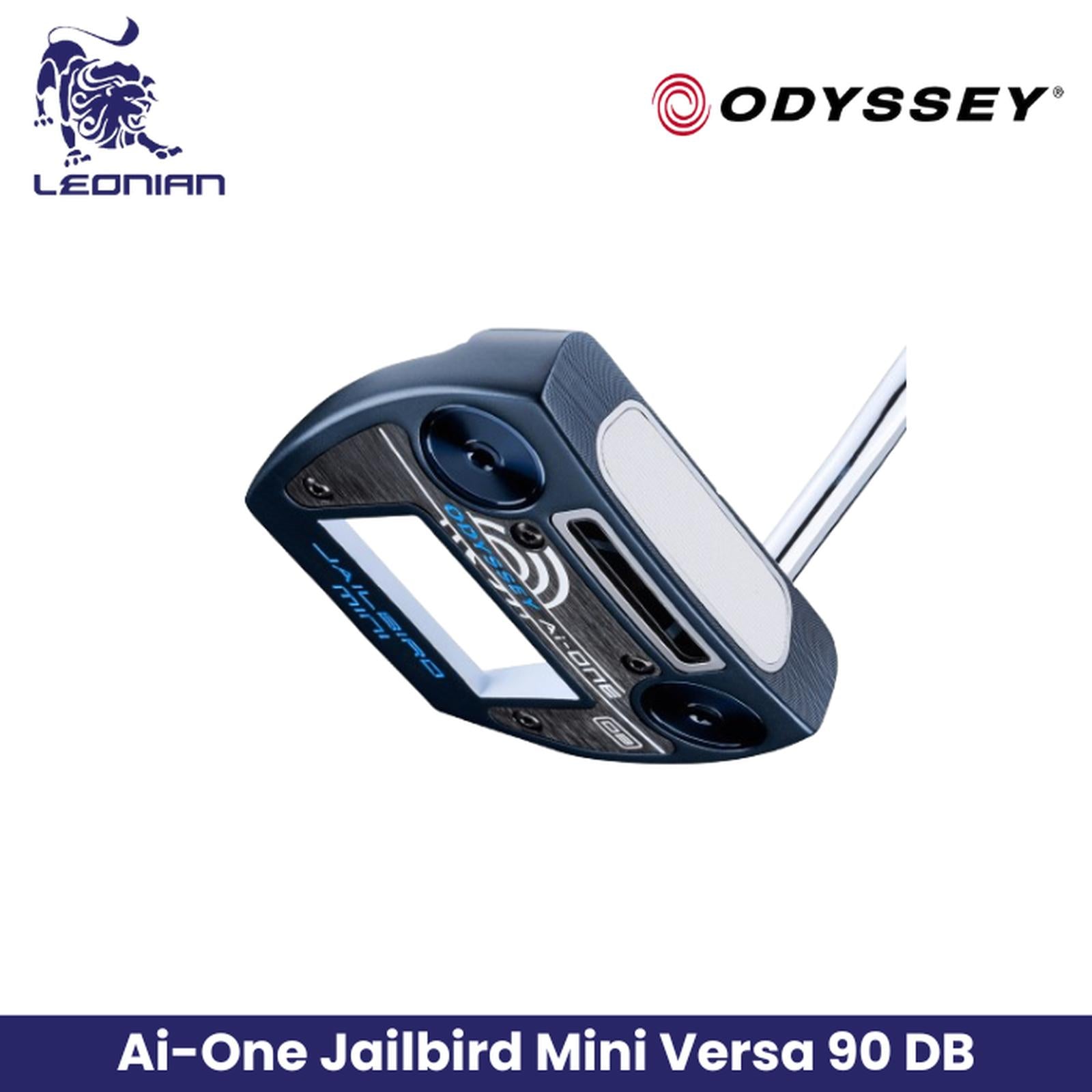 Odyssey Ai-ONE Jailbird Mini Versa 90 DB Putter - Versa Alignment