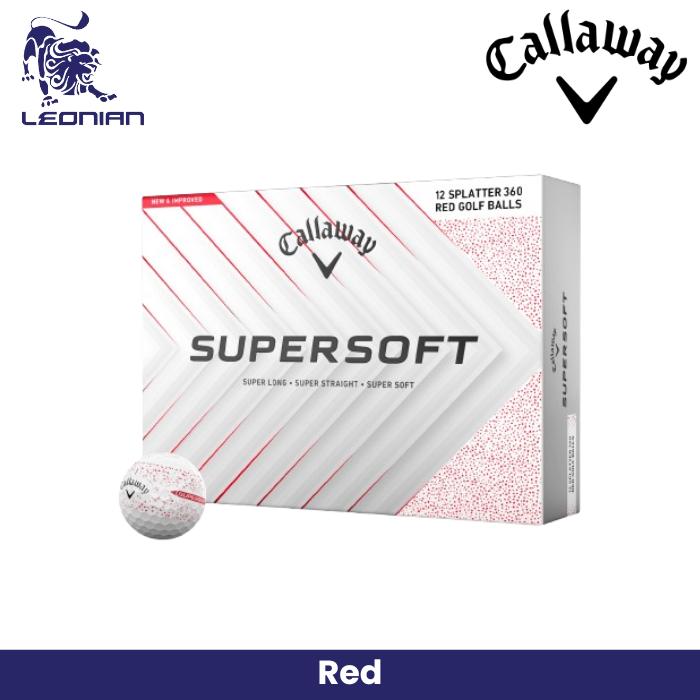 Bola Golf Callaway Supersoft Splatter 360 2025