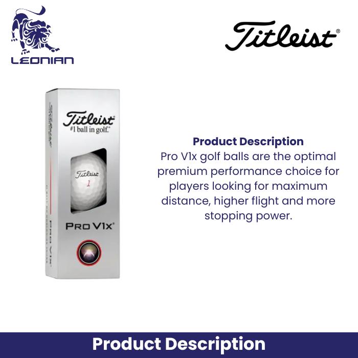 Bola Golf Titleist Pro V1x