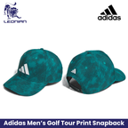 Adidas Golf Tour Print Snapback Cap