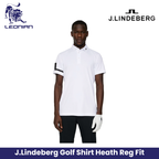 J.Lindeberg Heath Regular Fit Golf Polo Men's Shirt