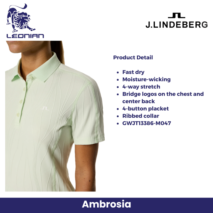 J.Lindeberg Izara Polo Women's Golf Shirt