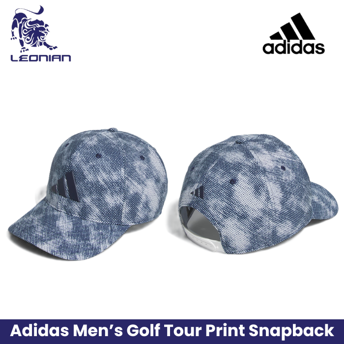 Adidas Golf Tour Print Snapback Cap