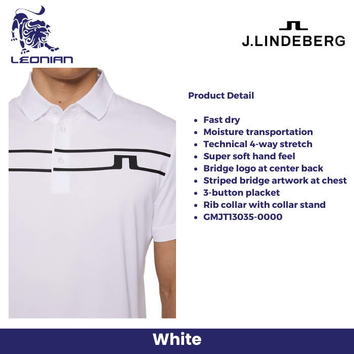 J.Lindeberg Klas Polo Men's Golf Shirt