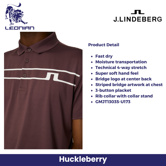 J.Lindeberg Klas Polo Men's Golf Shirt