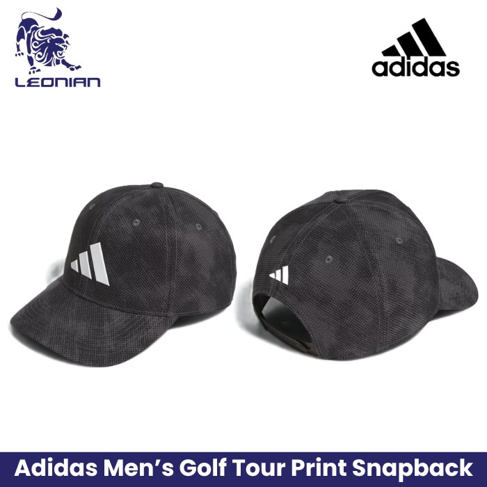 Adidas Golf Tour Print Snapback Cap