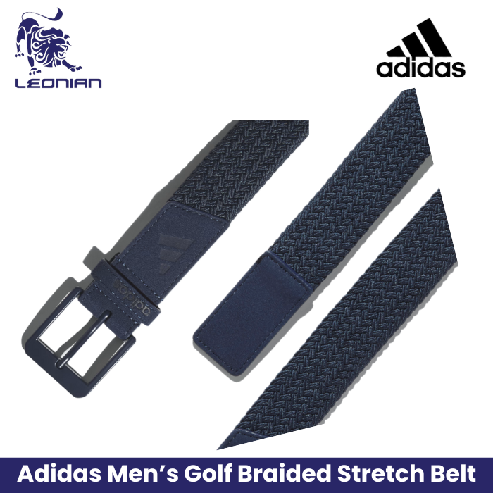 Adidas Men's Golf Braided Stretch Belt