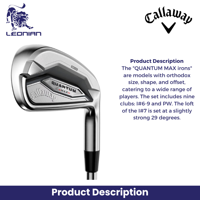 Callaway Quantum Max Irons 6-P