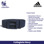 Adidas Men's Golf Braided Stretch Belt