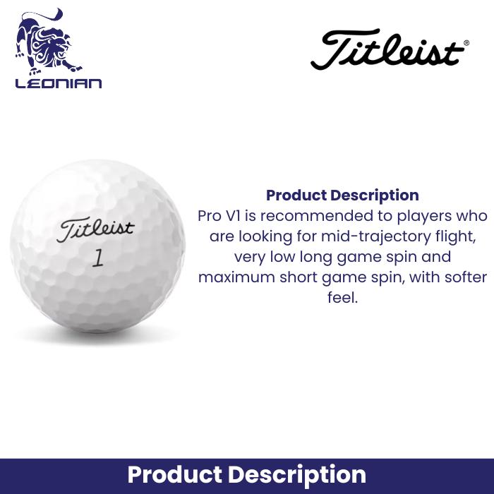 Bola Golf Titleist Pro V1