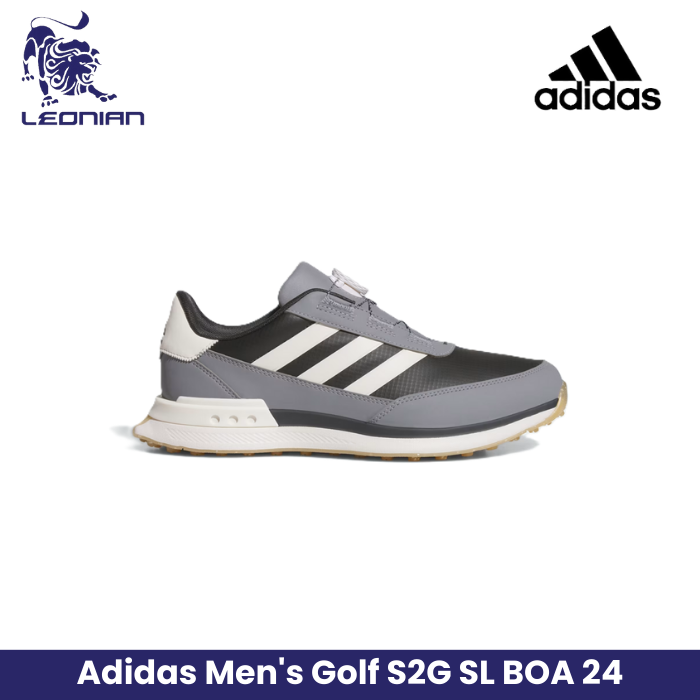 Adidas Men's Golf Shoes S2GSL BOA 24 Wide Spikeless