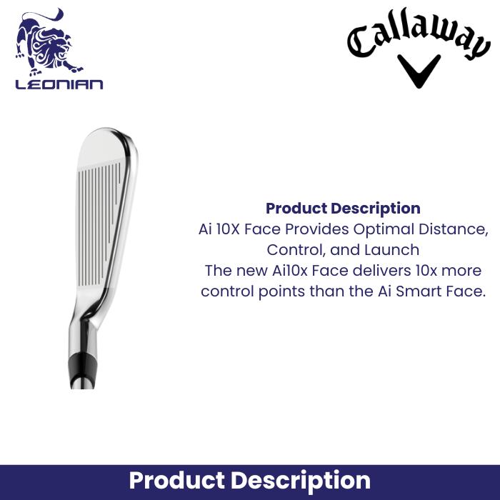 Set Tongkat Golf Besi Callaway Elyte Max Fast #6-P