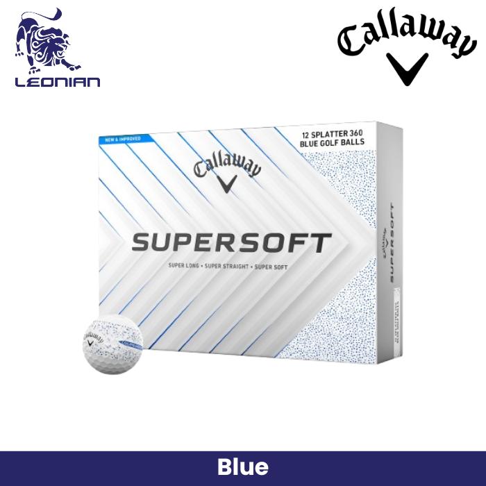 Bola Golf Callaway Supersoft Splatter 360 2025