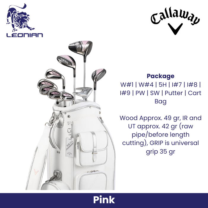 Callaway Package Set Reva 24 10PC