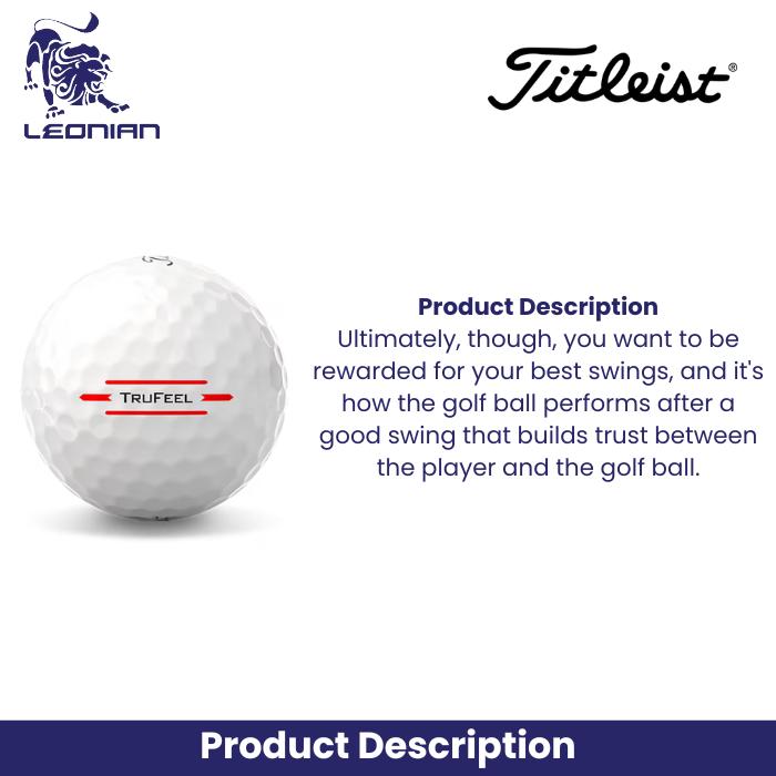 Bola Golf Titleist TruFeel
