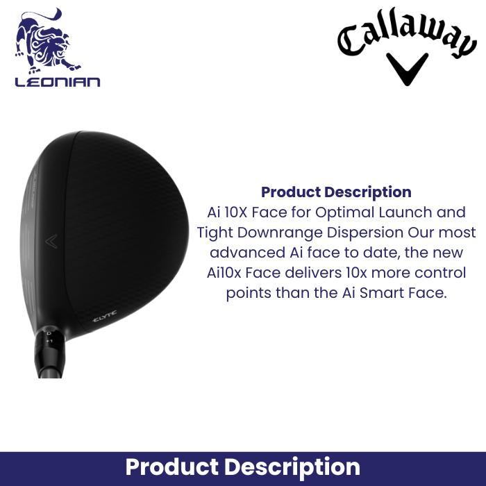 Tongkat Golf Fairway Wood Callaway Elyte Max Fast - LIN-Q 4