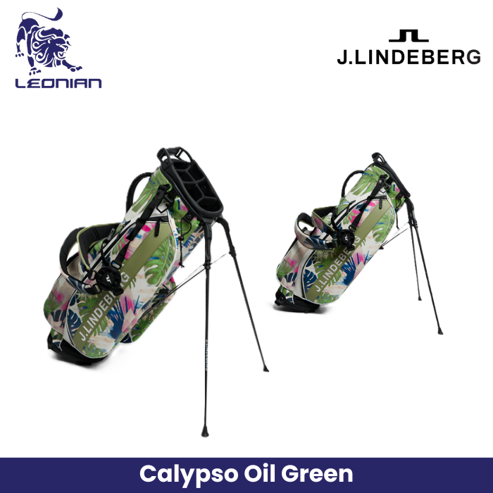 J.Lindeberg Golf Play Stand Bag Print