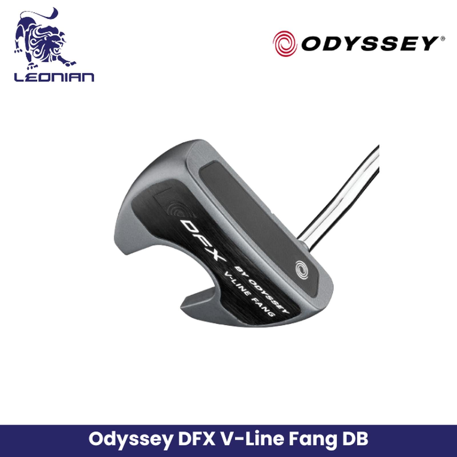 Tongkat Golf Putter Odyssey DFX25 V-Line Fang DB