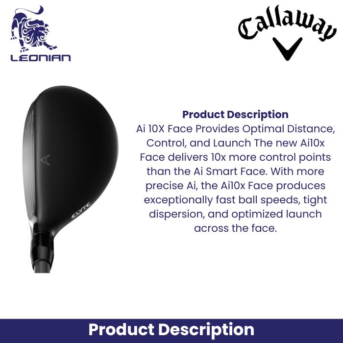 Tongkat Golf Hybrid Callaway Elyte Max Cepat
